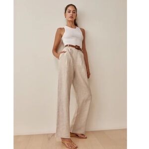 Reformation Vesta Linen Pants